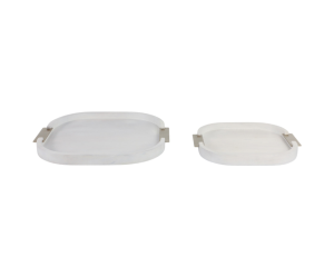 Set de charolas de madera