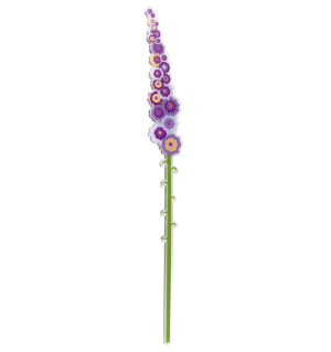 Flor Lila de acrílico grande
