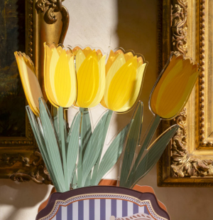 Alternative view of Flor Tulipan de acrílico grande