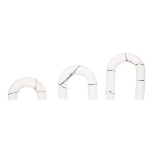 Set de arcos blanco con negro