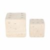 Set dados de piedra