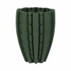 Florero 3D verde