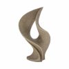 Escultura de resina café