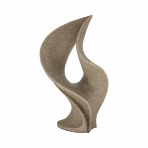 Escultura de resina café