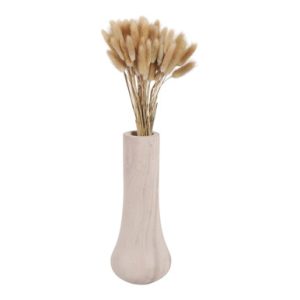 Alternative view of Jarrón de marmól beige