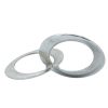 Cadena circular plateada.