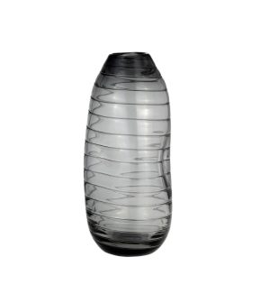 Alternative view of Florero gris con lineas mediano