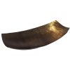Charola alumino bronce hamered