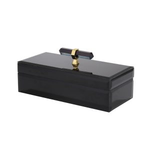 Caja negra con prisma