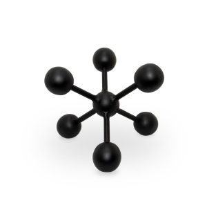 Matatena de pelotas negra.