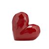 Corazón Rojo de Cerámica
