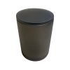 Vaso redondo gris