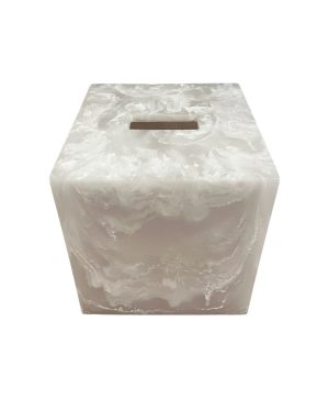 Kleenera cuadrada blanca