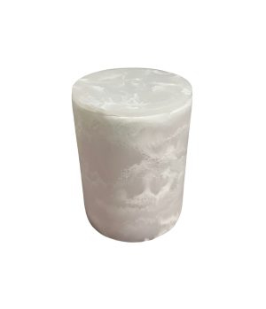 Vaso redondo blanco