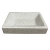 Jabonera rectangular terrazo