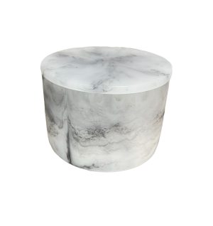 Alternative view of Caja italiana gris con blanco