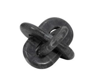 Nudo negro de marmol