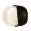 Ensaladera rectangular bicolor
