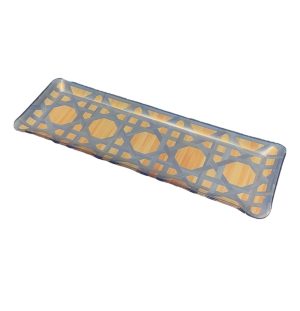 Charola de acrílico versalles rectangular