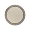 Set de manteles beige redondo
