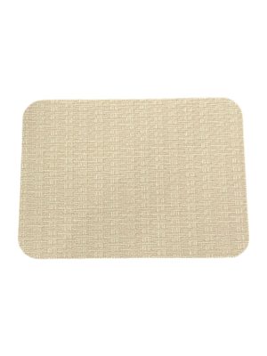 Set de manteles beige rectangulares