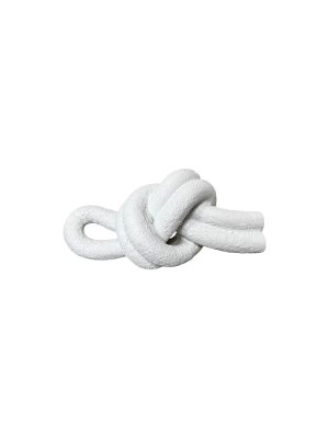 Nudo blanco de resina